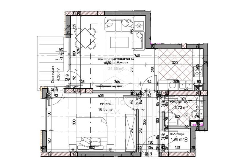 Продава 2-СТАЕН, гр. Варна, Младост 1, снимка 2 - Aпартаменти - 48023794