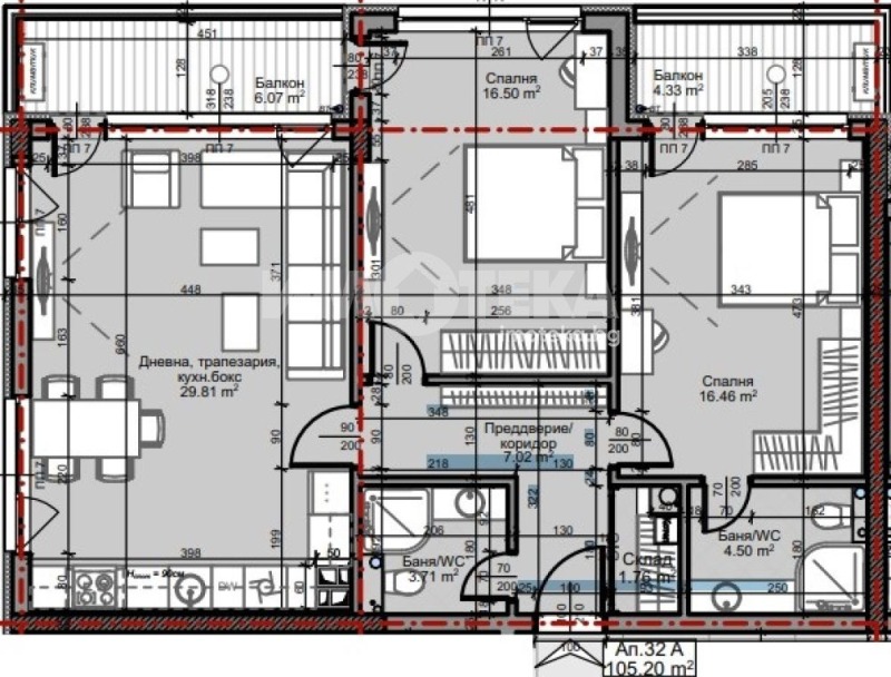 Продава  3-стаен, град София, Младост 4 •  272 340 € • ID 30522371 — holmes.bg - [1] 