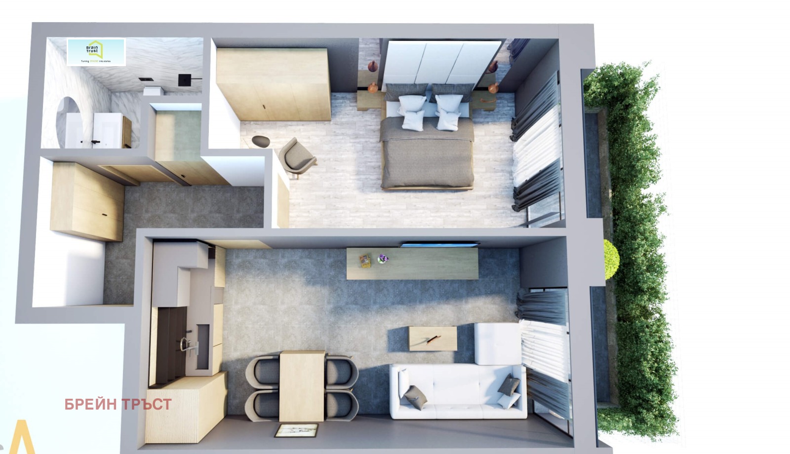 Продава 2-СТАЕН, гр. София, Манастирски ливади, снимка 2 - Апартаменти - 50388256