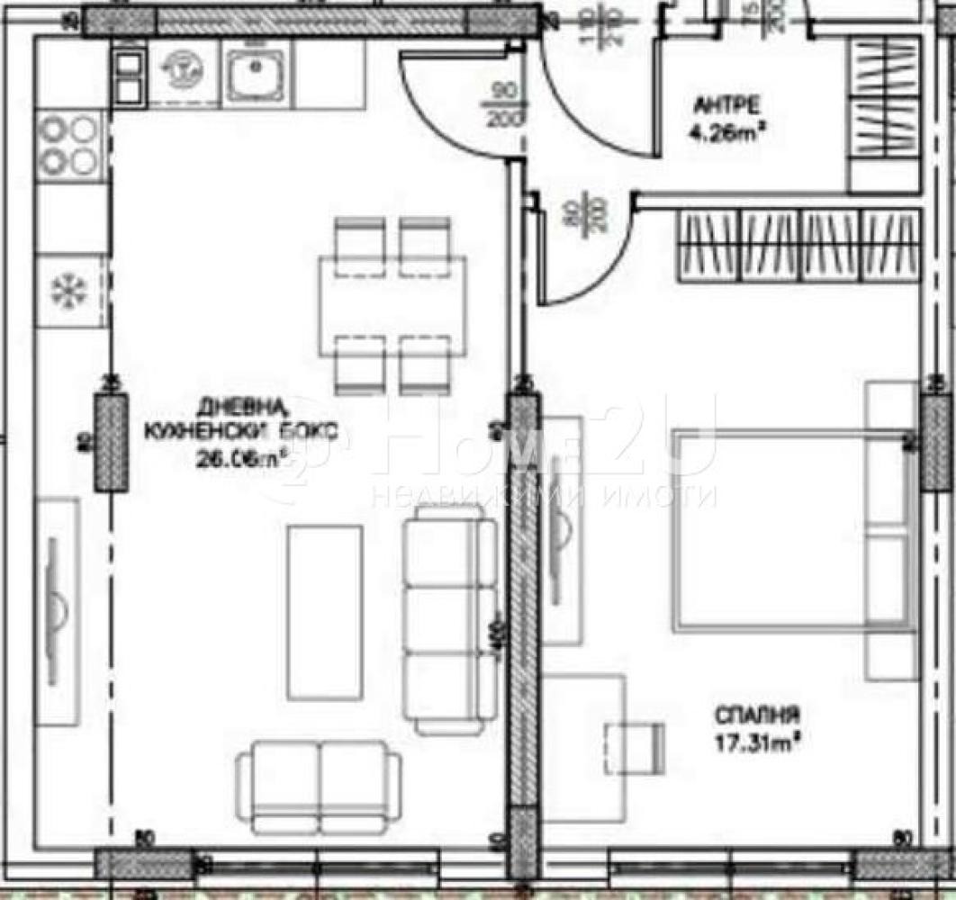 Продава 2-СТАЕН, гр. София, Малинова долина, снимка 5 - Апартаменти - 54022659