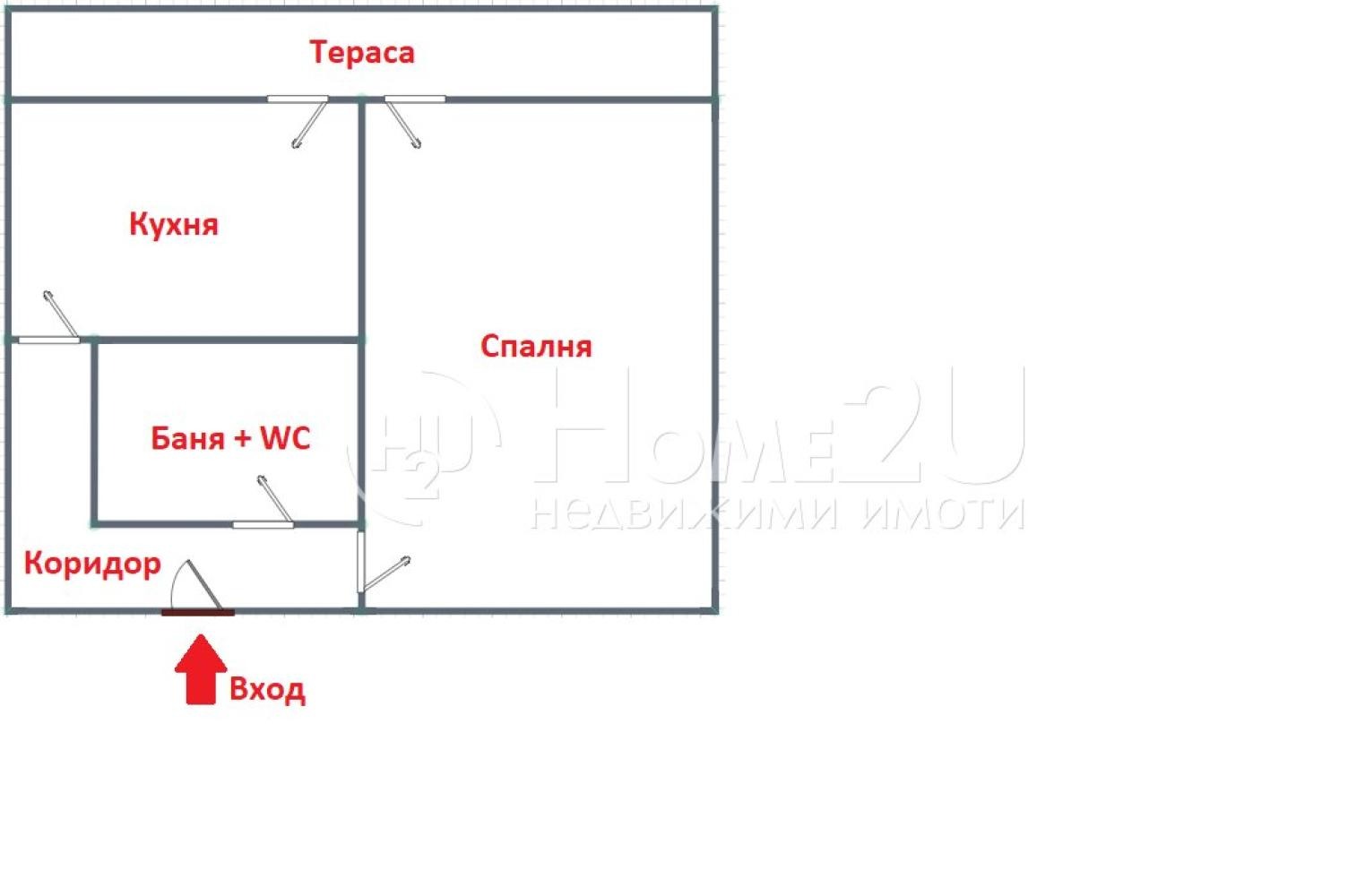 Продава 2-СТАЕН, гр. Добрич, Дружба 2, снимка 10 - Апартаменти - 54193760