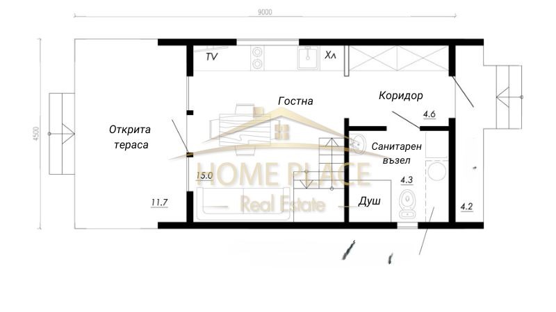 Продава 1-СТАЕН, гр. Варна, Младост 2