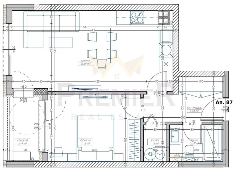 Продава 2-СТАЕН, гр. Варна, Младост 1, снимка 7 - Апартаменти - 53595550