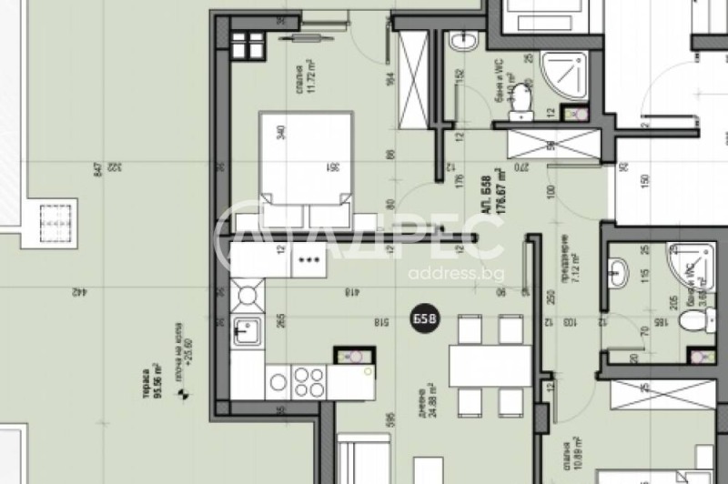 À venda  2 quartos Sofia , Liulin 5 , 205 m² | 69723540