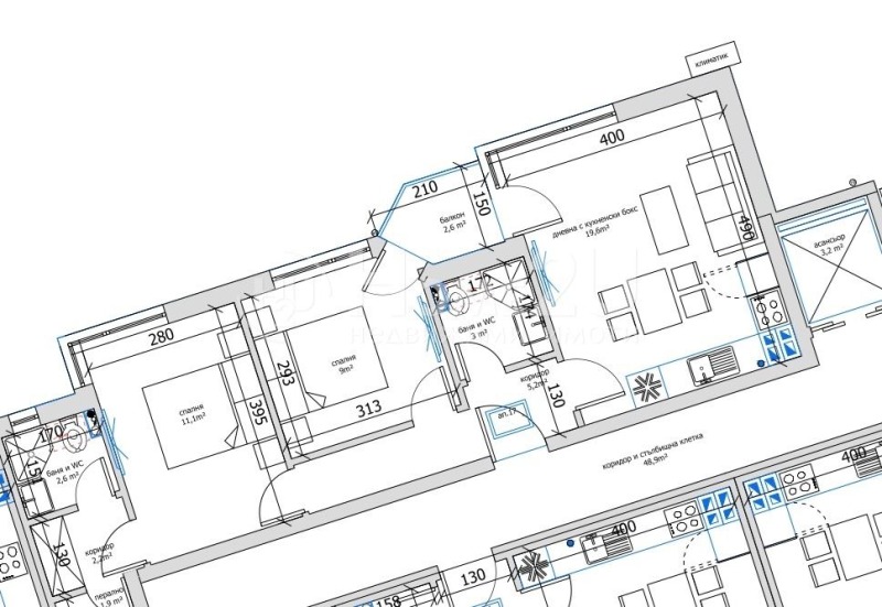 Продава  3-стаен град Варна , м-т Пчелина , 69 кв.м | 83696528 - изображение [3]