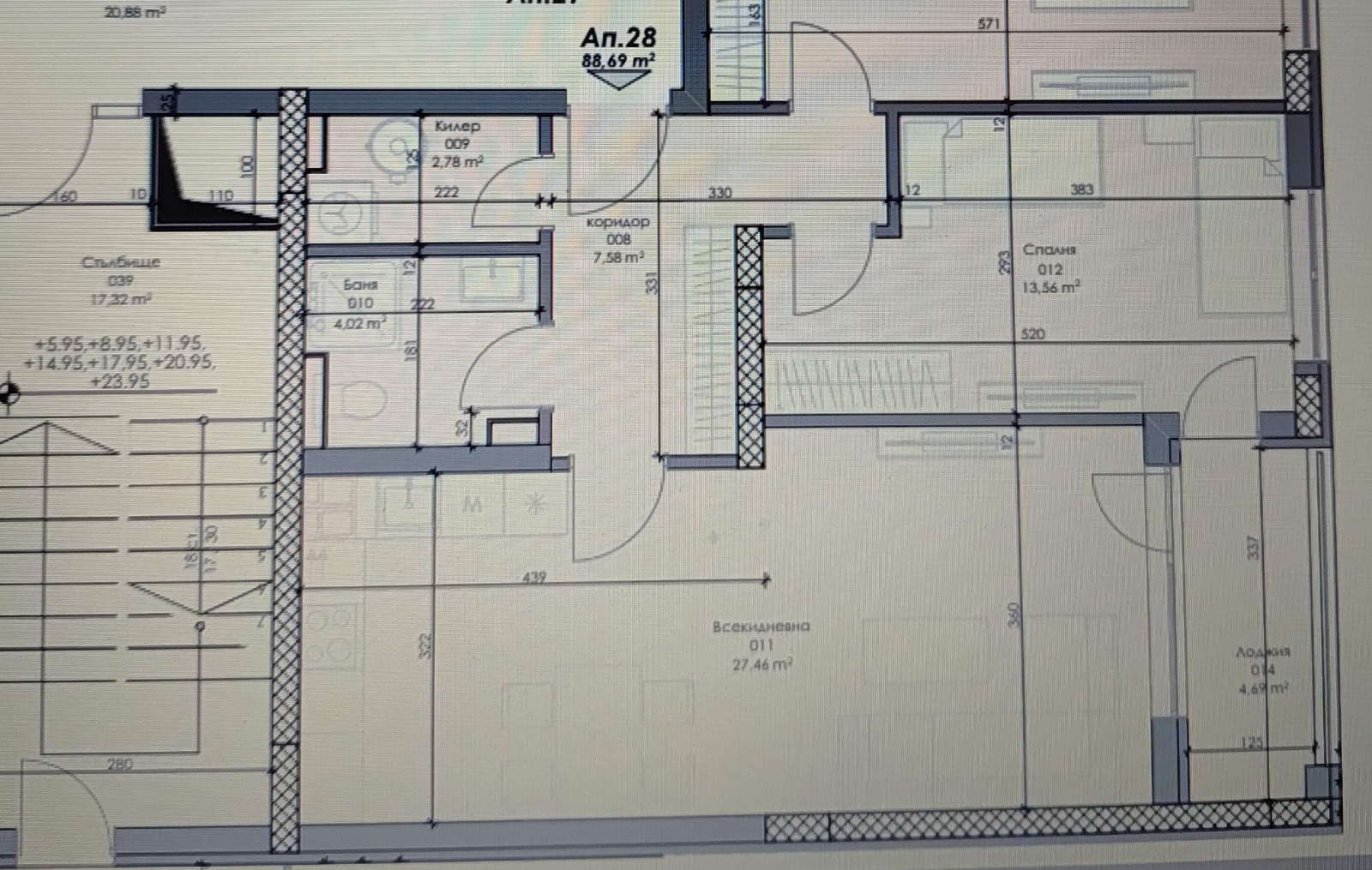 Продава 3-СТАЕН, гр. София, Сердика, снимка 3 - Апартаменти - 53614885