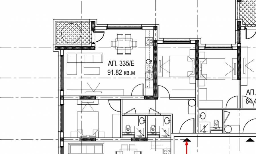 Продава 3-СТАЕН, гр. София, Обеля, снимка 2 - Апартаменти - 54293537