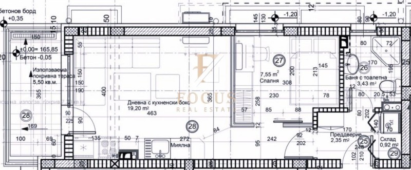Na prodej  1 ložnice Plovdiv , Christo Smirnenski , 55 m2 | 68677835