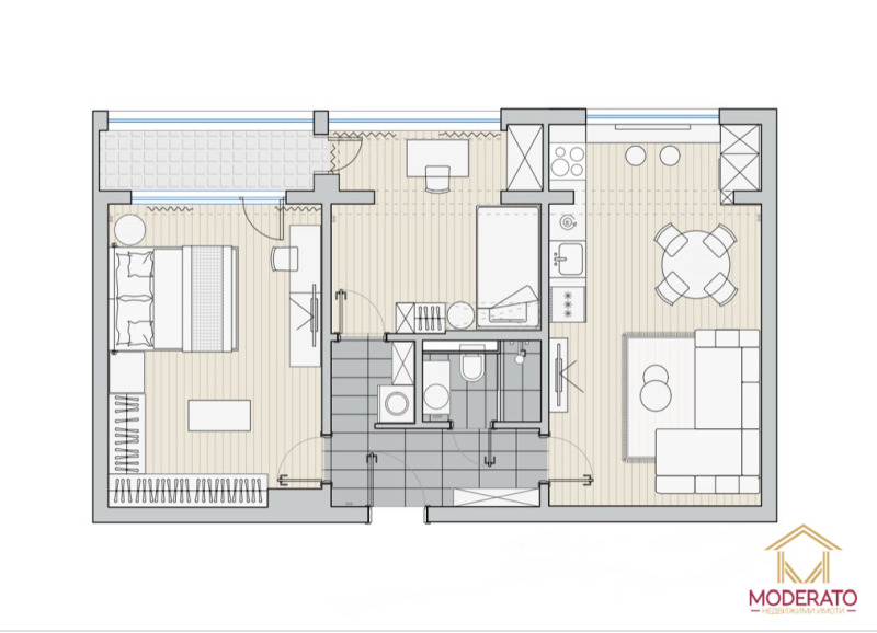 Продава 3-СТАЕН, гр. Бургас, Славейков, снимка 16 - Aпартаменти - 48404431