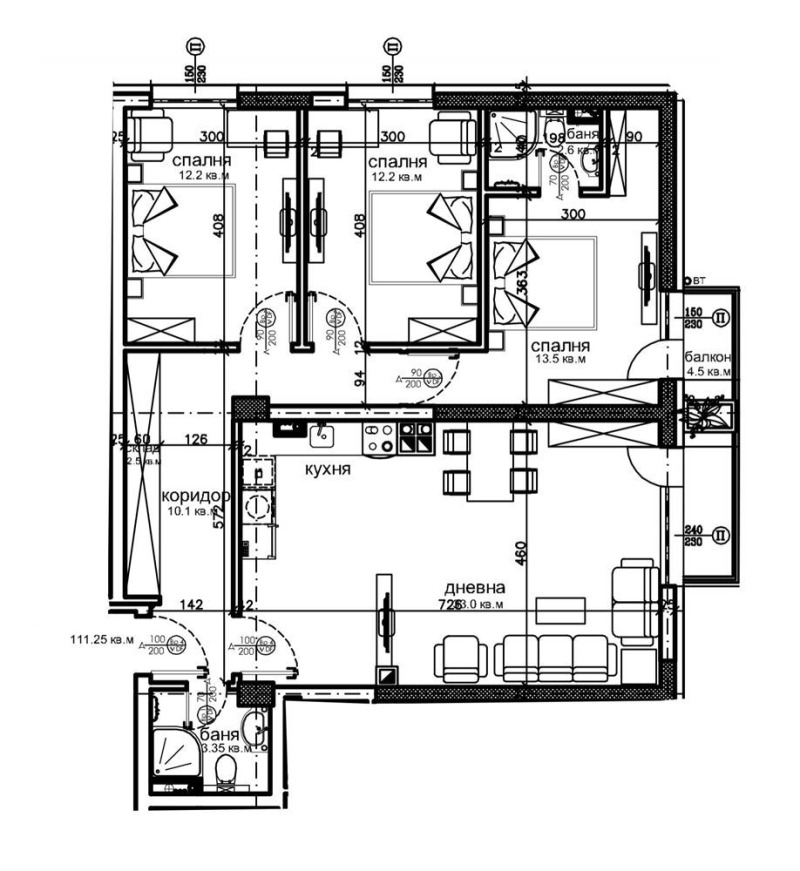 À vendre  3 chambres Sofia , Ovtcha koupel , 125 m² | 10161480 - image [5]