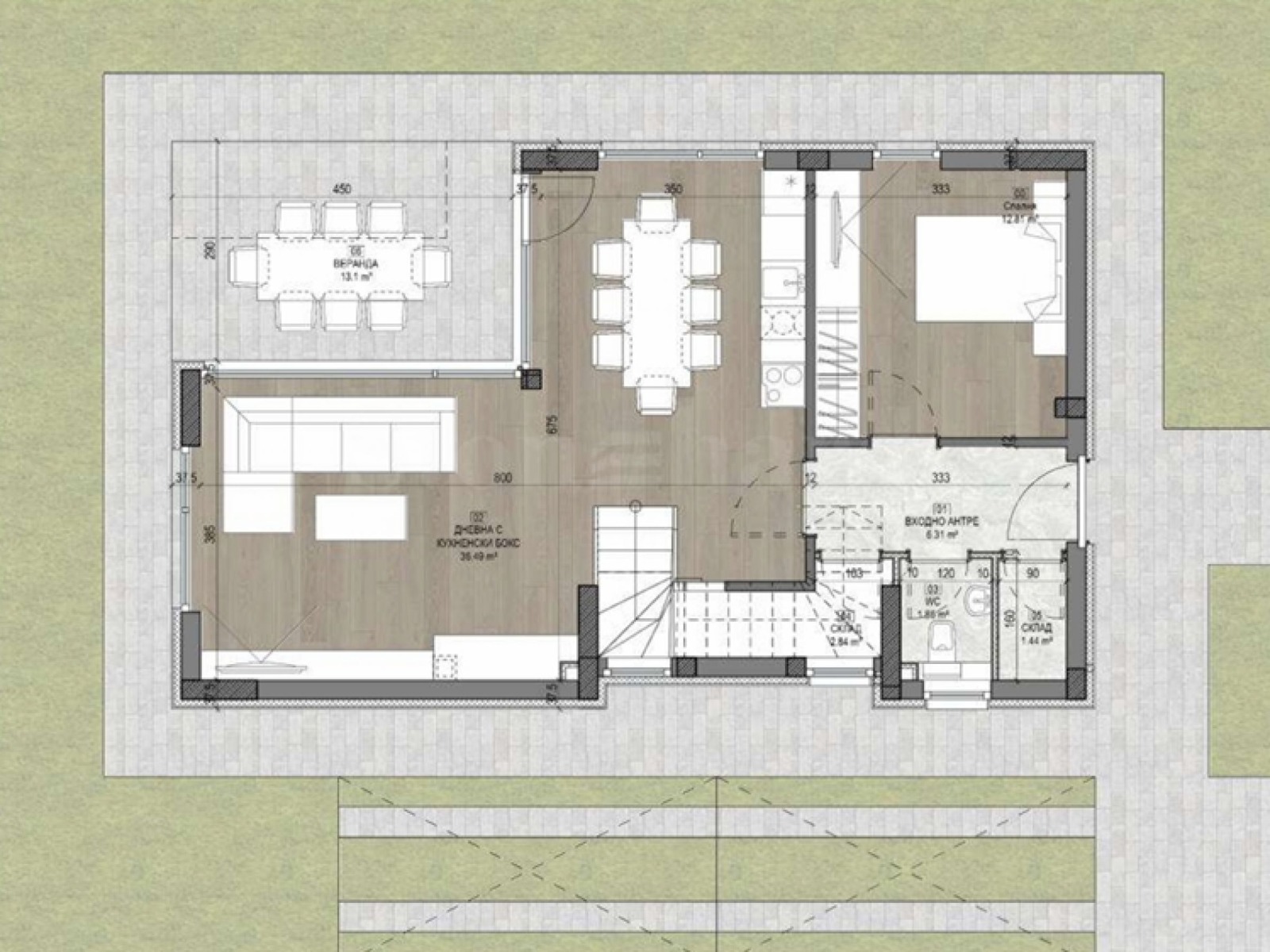 Продава КЪЩА, гр. Бургас, Крайморие, снимка 4 - Къщи - 52804398
