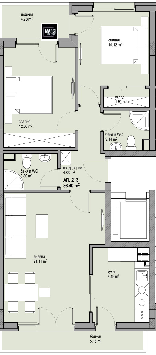 Продава 3-СТАЕН | Imot.bg — изображение 1