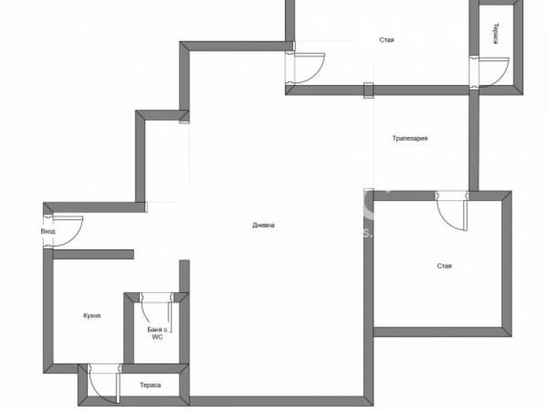 Продается  2 спальни София , Център , 118 кв.м | 15296687 - изображение [7]