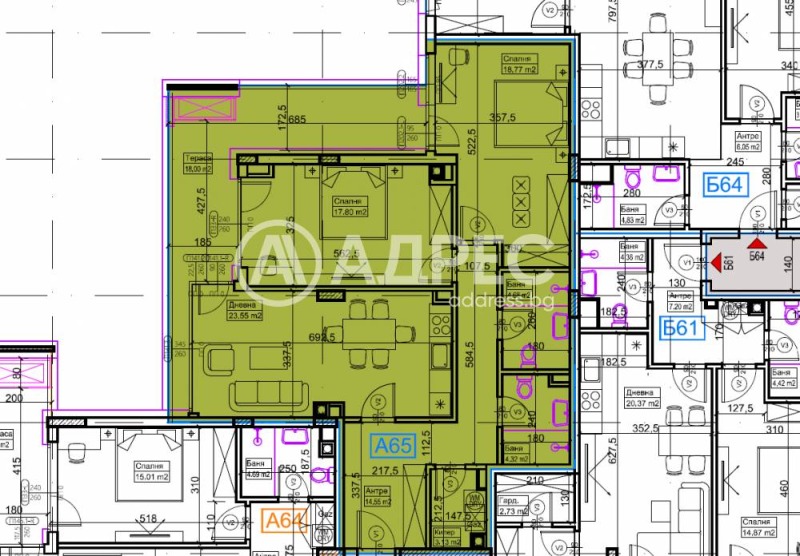 Продава  3-стаен град София , Кръстова вада , 133 кв.м | 77968776 - изображение [2]