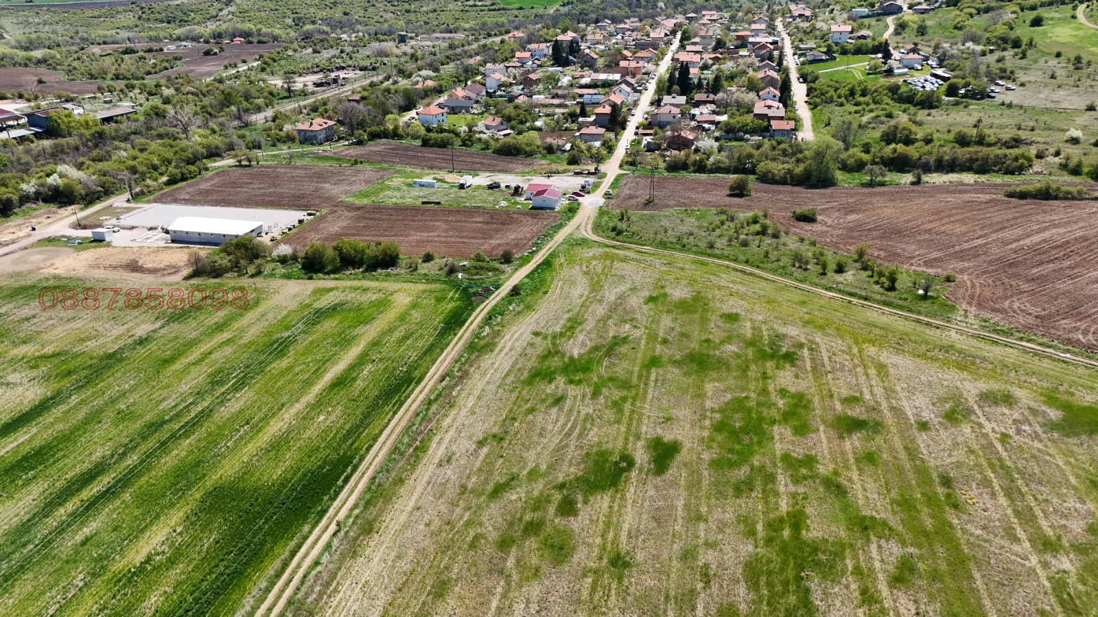 Продава ПАРЦЕЛ, с. Храбърско, област София област, снимка 2 - Парцели - 54363878