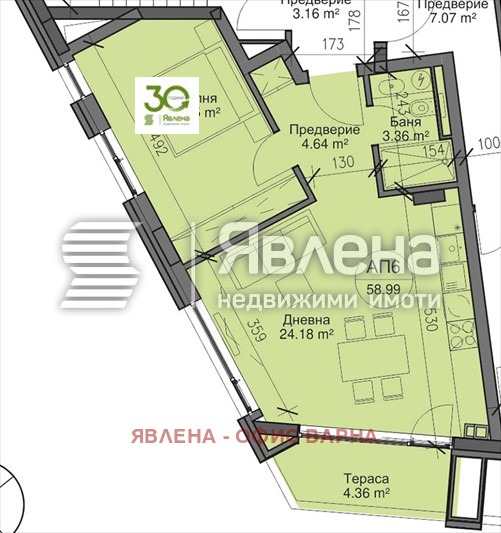 Продава 2-СТАЕН, гр. Варна, Бриз, снимка 4 - Aпартаменти - 48622529