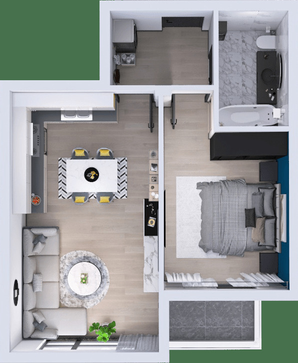 Til salgs  1 soverom Plovdiv , Ostromila , 67 kvm | 40188505