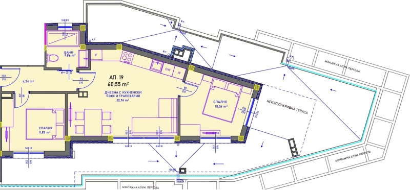 Продава 3-СТАЕН, гр. Бургас, Сарафово, снимка 8 - Aпартаменти - 47506978