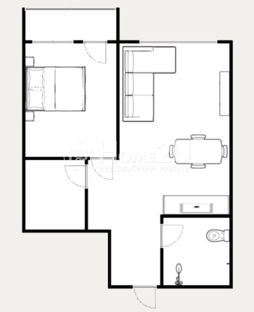 Продава 2-СТАЕН, гр. Бургас, Зорница, снимка 10 - Апартаменти - 54250083