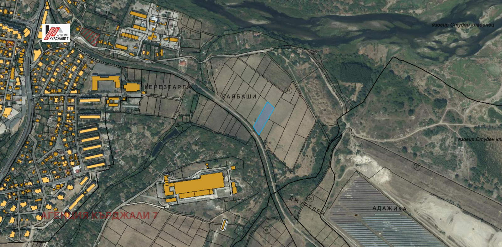 Продава ЗЕМЕДЕЛСКА ЗЕМЯ, гр. Кърджали, област Кърджали, снимка 2 - Земеделска земя - 55948946