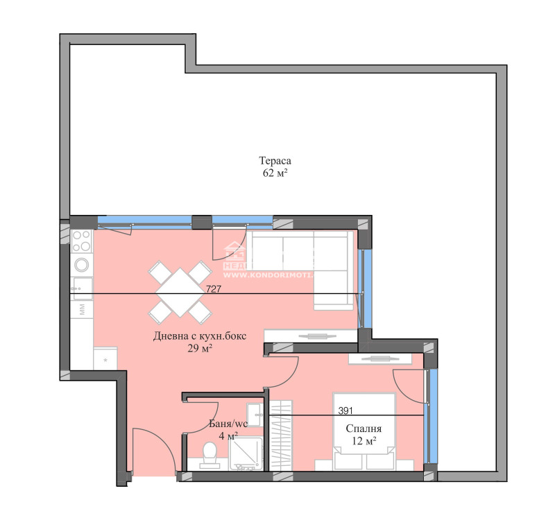 Na sprzedaż  1 sypialnia Plowdiw , Karszijaka , 129 mkw | 77560987 - obraz [3]