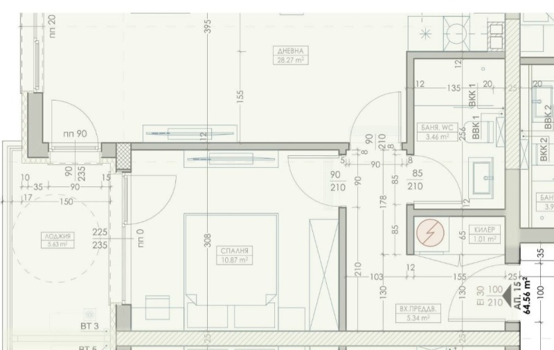 Продава 2-СТАЕН, гр. Варна, Владислав Варненчик 2, снимка 4 - Апартаменти - 52747937