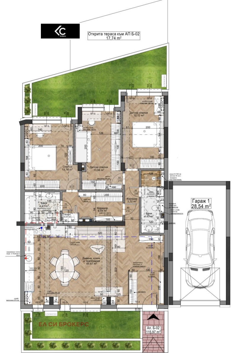 Продава 4-СТАЕН, гр. София, Витоша, снимка 15 - Апартаменти - 53148417