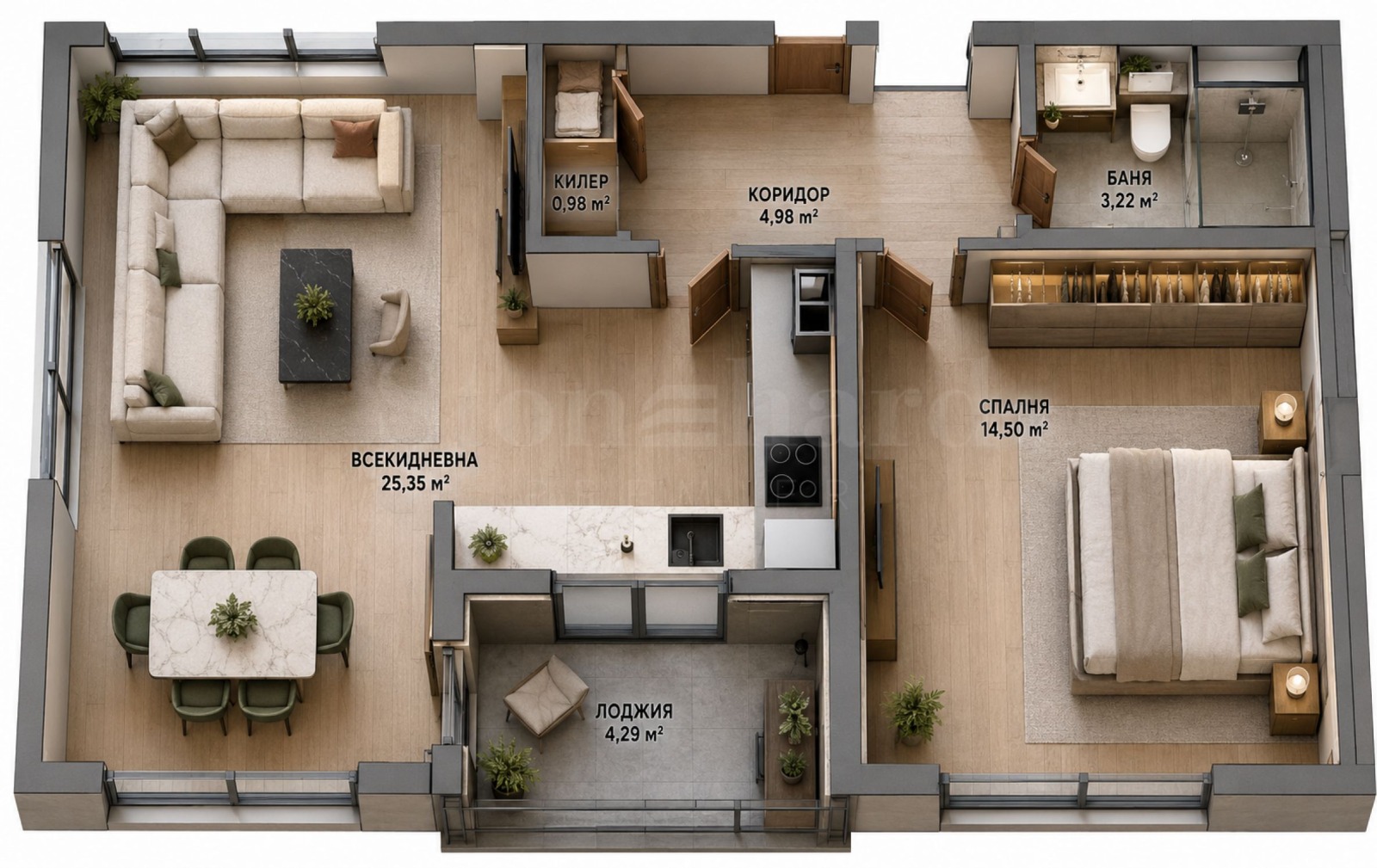Продава 2-СТАЕН, гр. Своге, област София област, снимка 7 - Апартаменти - 55240065