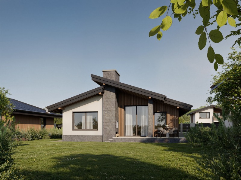 Продава КЪЩА в област София, с. Алдомировци - 96 кв.м / 204 000 € » 398 989.32 лв., ТРОХАЛО ХОУМС
