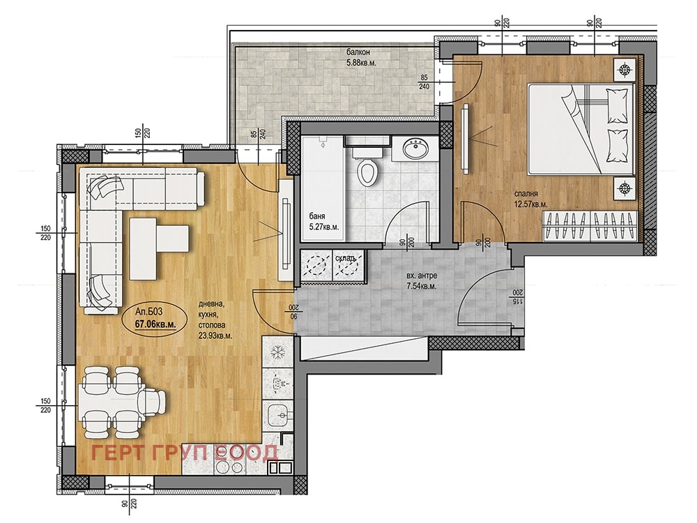 Продава 2-СТАЕН | Imot.bg — изображение 3