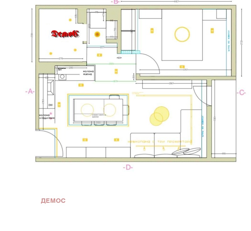 Продаја  1 спаваћа соба Софија , Красна полјана 2 , 60 м2 | 22949133 - слика [2]