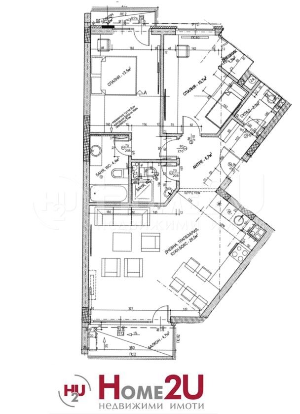 Продава 3-СТАЕН, гр. София, Карпузица, снимка 8 - Апартаменти - 53302333