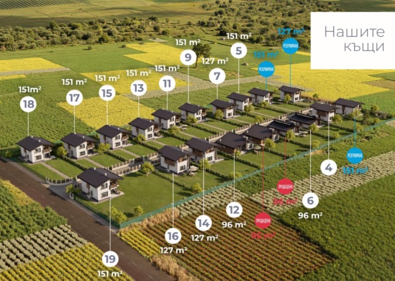 Продава КЪЩА, с. Алдомировци, област София област, снимка 2 - Къщи - 53108206