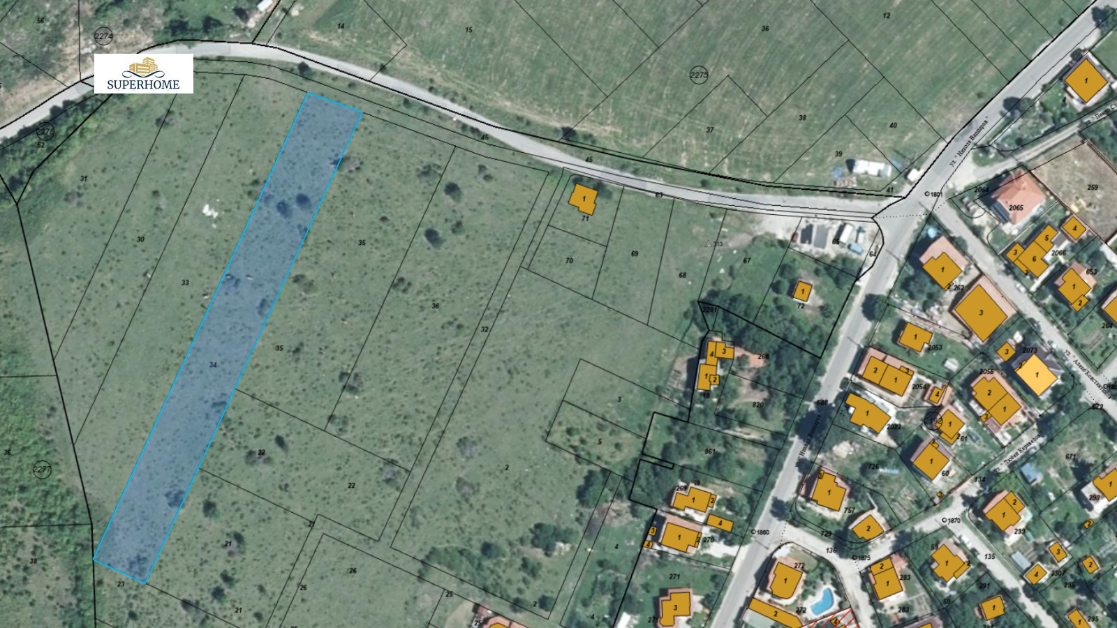 Продава ПАРЦЕЛ, гр. София, гр. Банкя, снимка 4 - Парцели - 56240857