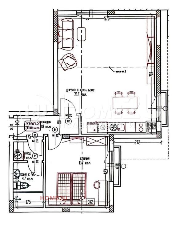 Продава 2-СТАЕН, гр. Варна, Галата, снимка 1 - Aпартаменти - 48681200