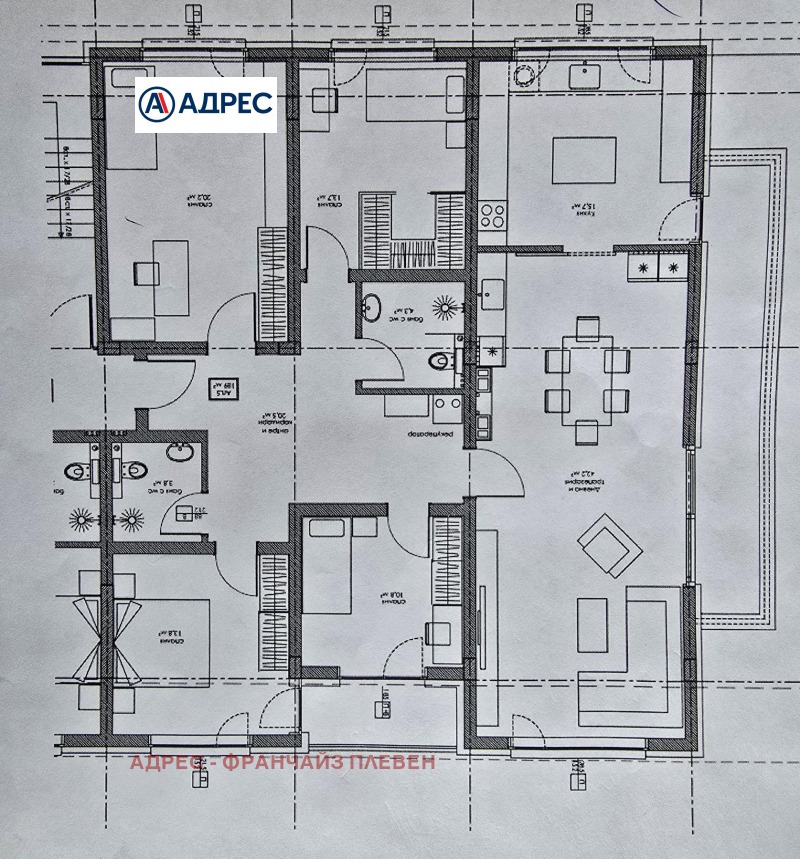 Продава МНОГОСТАЕН, гр. Плевен, Широк център, снимка 6 - Aпартаменти - 49191704