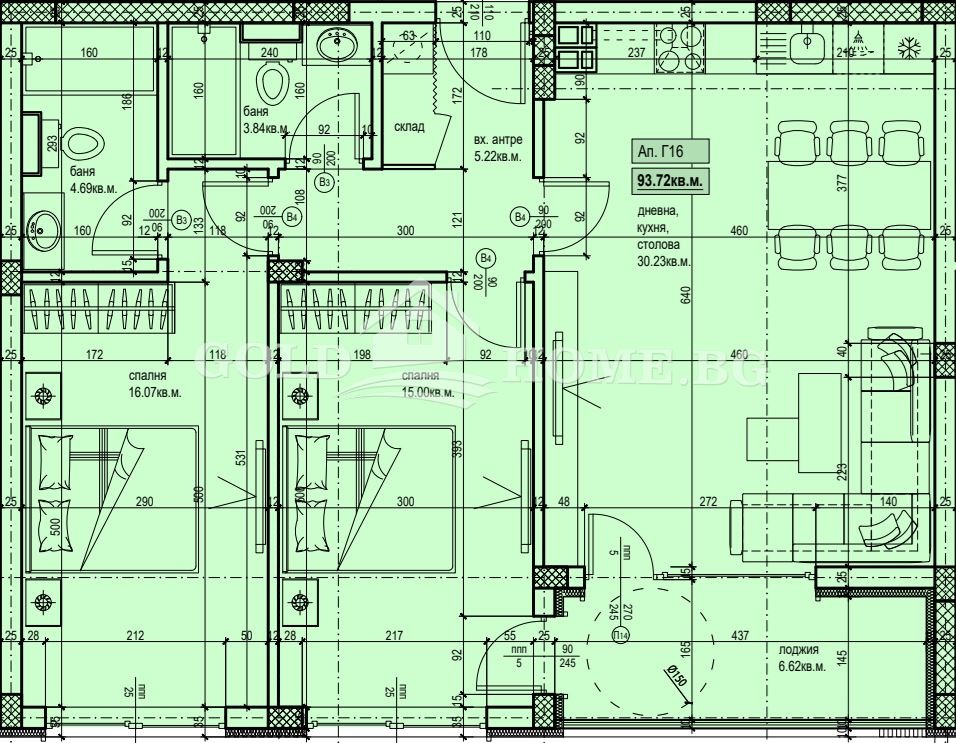 Продава 3-СТАЕН, гр. Пловдив, Христо Смирненски, снимка 4 - Апартаменти - 54201458
