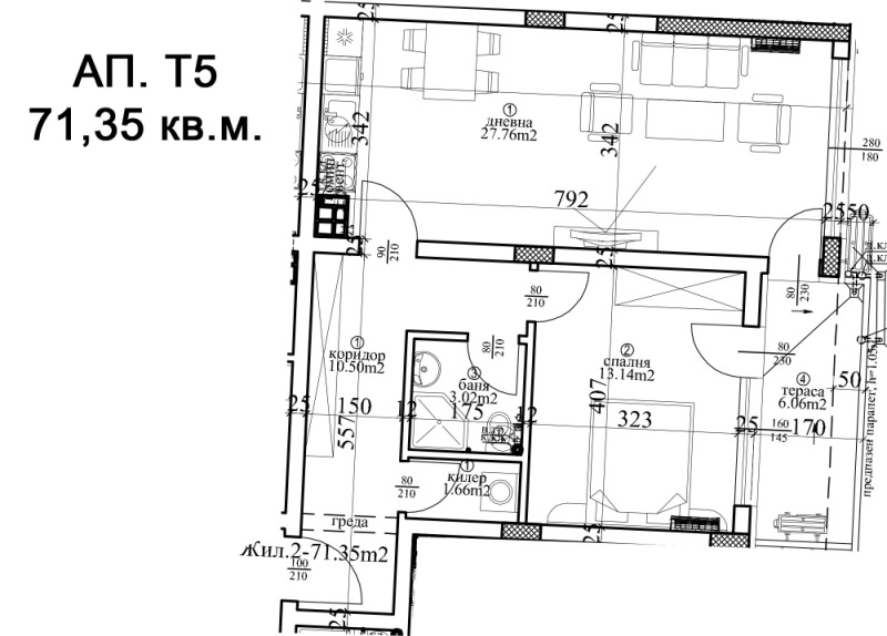 Продава 2-СТАЕН, гр. Варна, Център, снимка 5 - Aпартаменти - 47525725