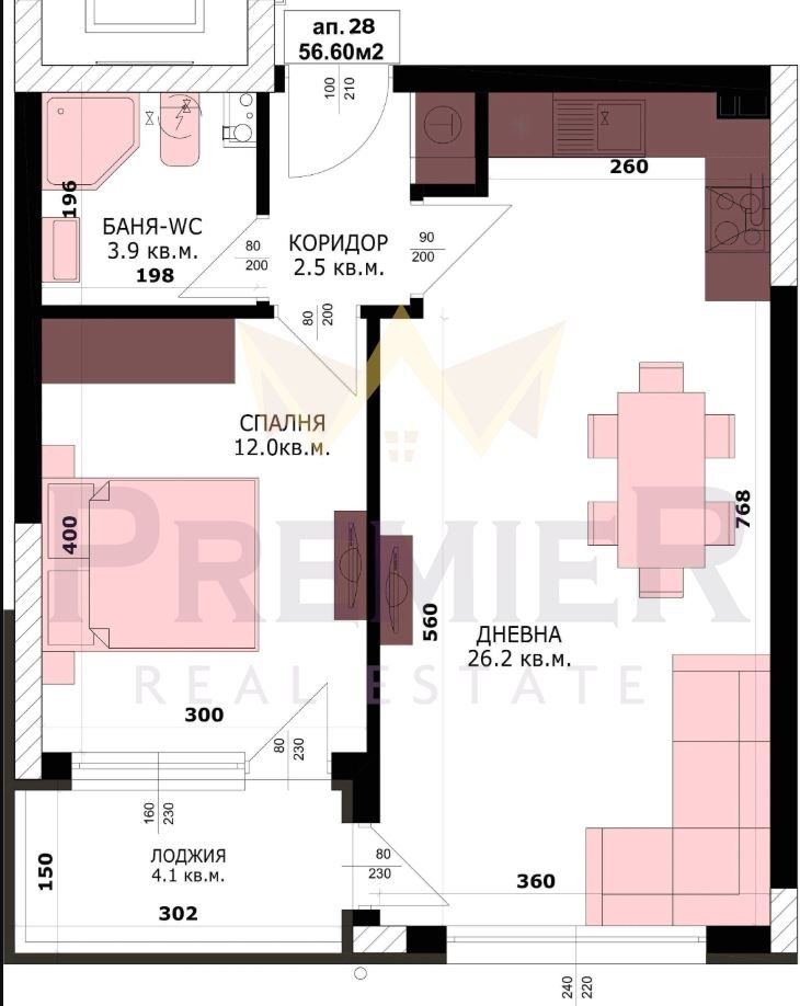 Продава 2-СТАЕН, гр. Варна, Кайсиева градина, снимка 2 - Aпартаменти - 49174605