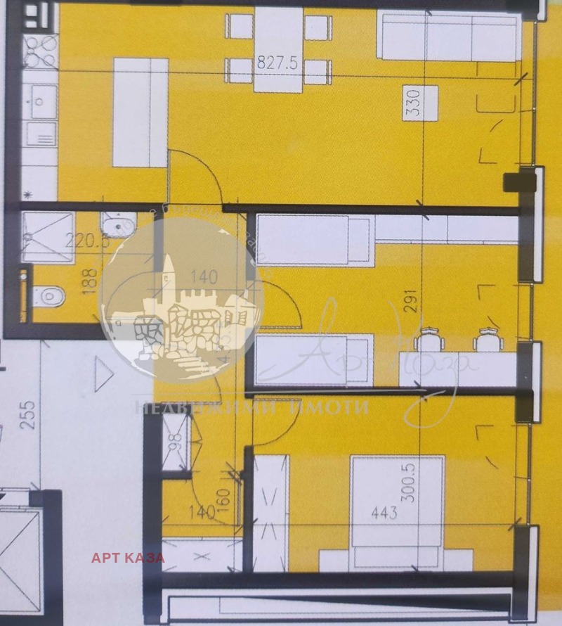 На продаж  2 спальні Пловдив , Кършияка , 118 кв.м | 40185374