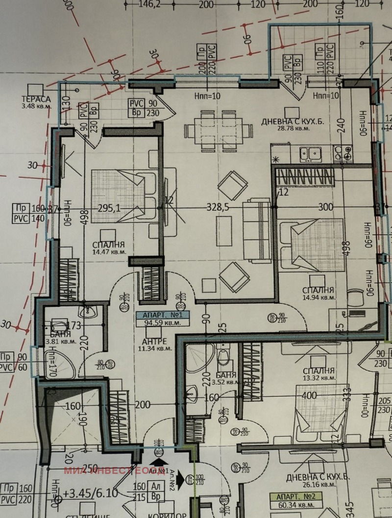 Продава 3-СТАЕН, гр. Враца, Център, снимка 1 - Aпартаменти - 48860280