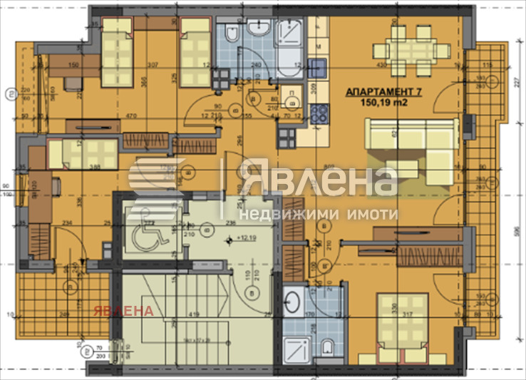 Na prodej  3 ložnice Sofia , Centar , 150 m2 | 62138988 - obraz [2]