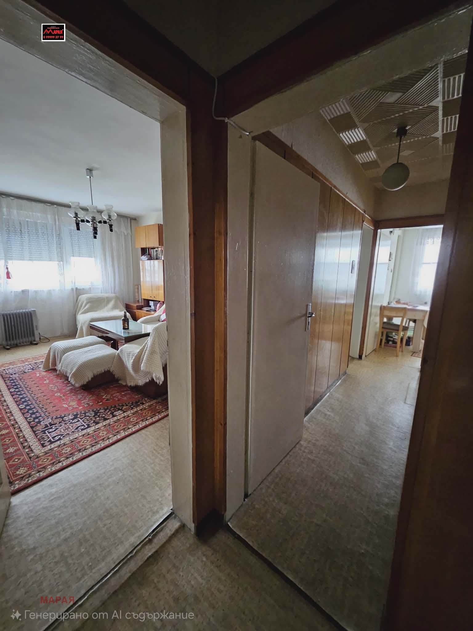 Продава 2-СТАЕН, гр. Русе, Хъшове, снимка 3 - Апартаменти - 54069480