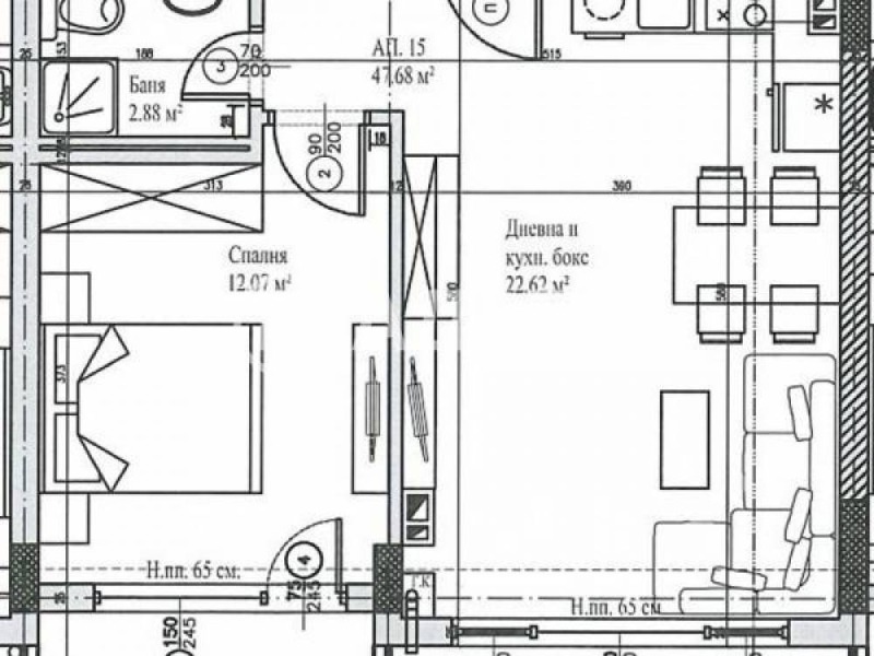 Продава 2-СТАЕН, гр. София, Манастирски ливади, снимка 3 - Aпартаменти - 48375396