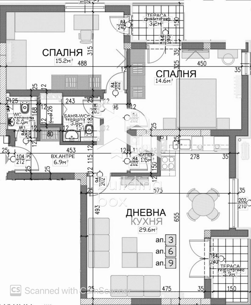 Продава 3-СТАЕН, гр. Пловдив, Кършияка, снимка 17 - Апартаменти - 56198777