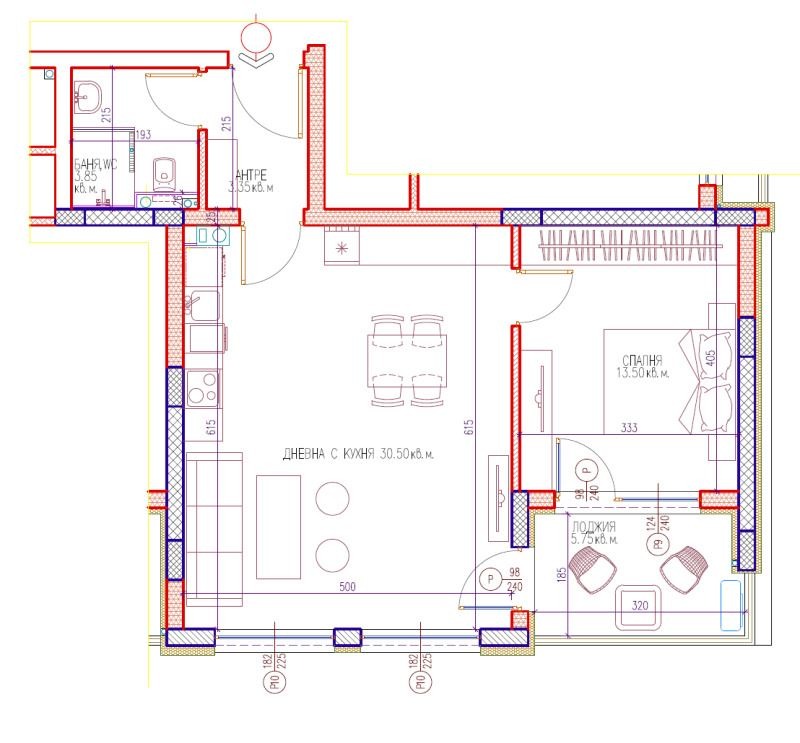 In vendita  1 camera da letto Plovdiv , Hristo Smirnenski , 80 mq | 10637622 - Immagine [4]