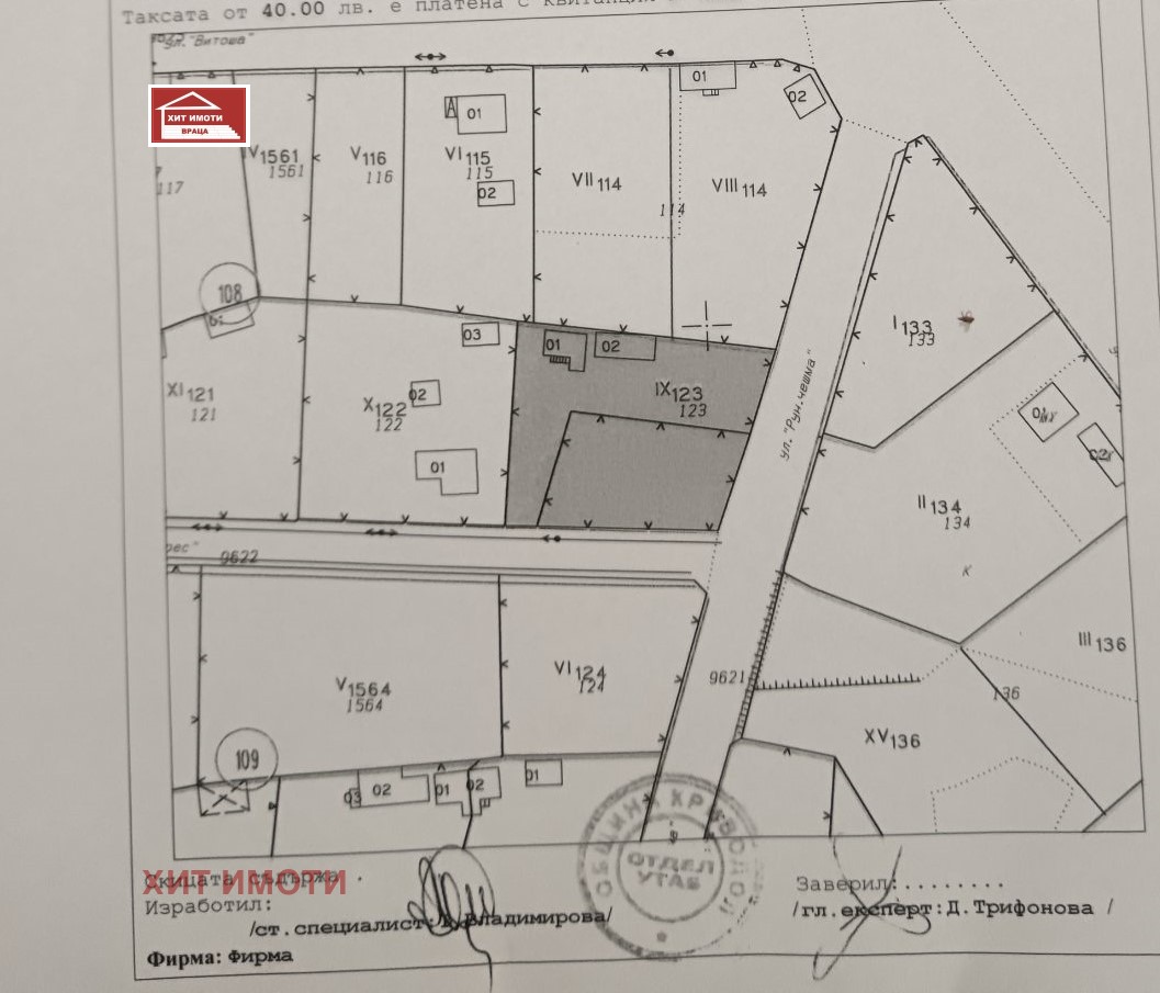 Продава ПАРЦЕЛ, гр. Криводол, област Враца