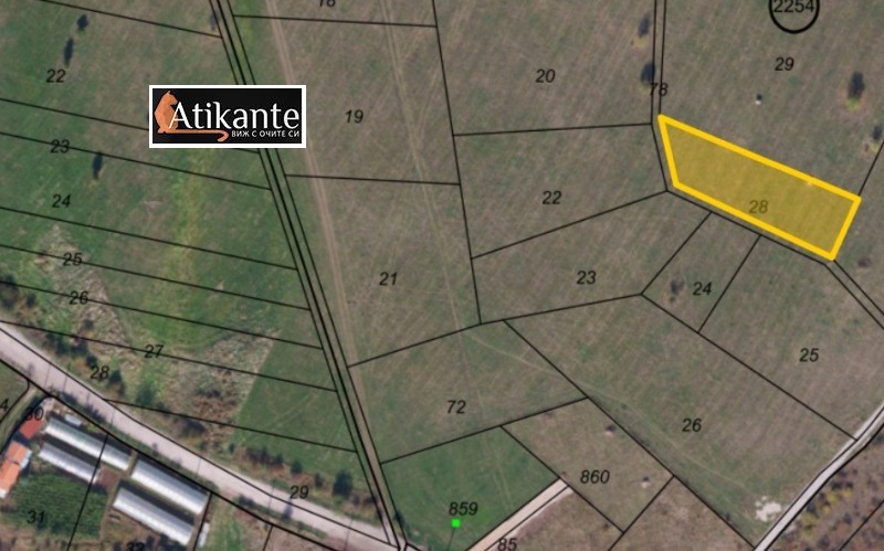 Продава ПАРЦЕЛ в град София, гр. Банкя - 1000 кв.м / 95 000 € » 185 803.85 лв., АТИКАНТЕ ЕСТЕЙТС