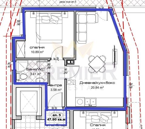 À venda  1 quarto Varna , Vazrajdane 3 , 57 m² | 50150109 - imagem [3]