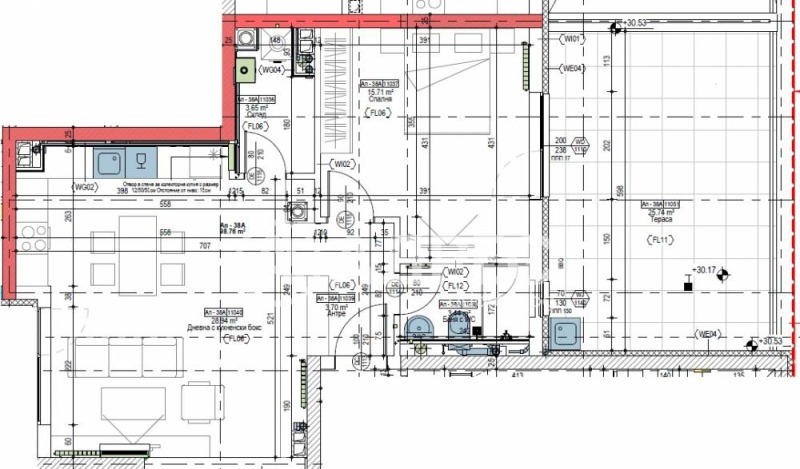 Till salu  1 sovrum Sofia , Manastirski livadi , 115 kvm | 94586698 - bild [3]